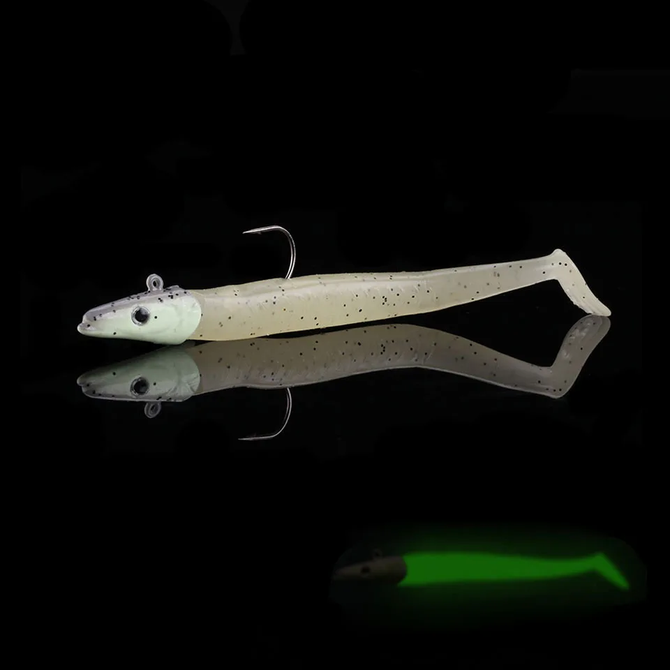 WALK FISH силиконовая рыболовная приманка со свинцовой головкой 10 см 3 г