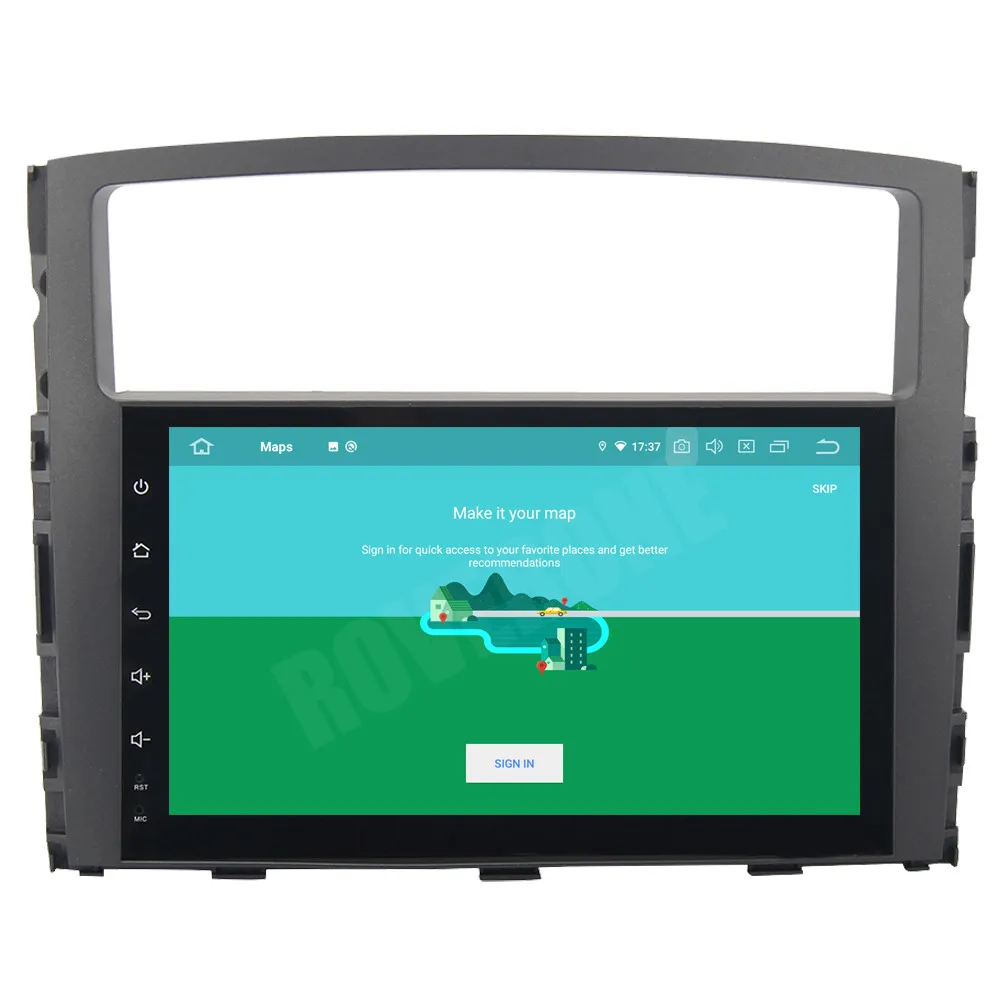 For Mitsubishi Pajero V97 V93 2006+ Android 10 9'' Car Multimedia Radio Stereo GPS Navigation Head Unit Audio Video Player |