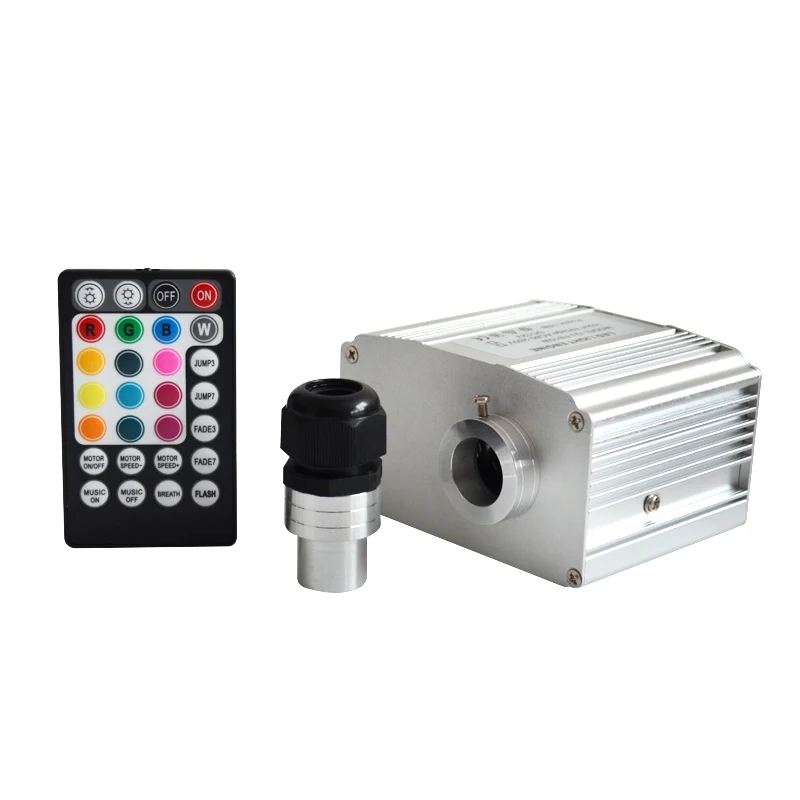 10W мерцание RGBW светодиодный волоконно оптический драйвер светильник двигателя
