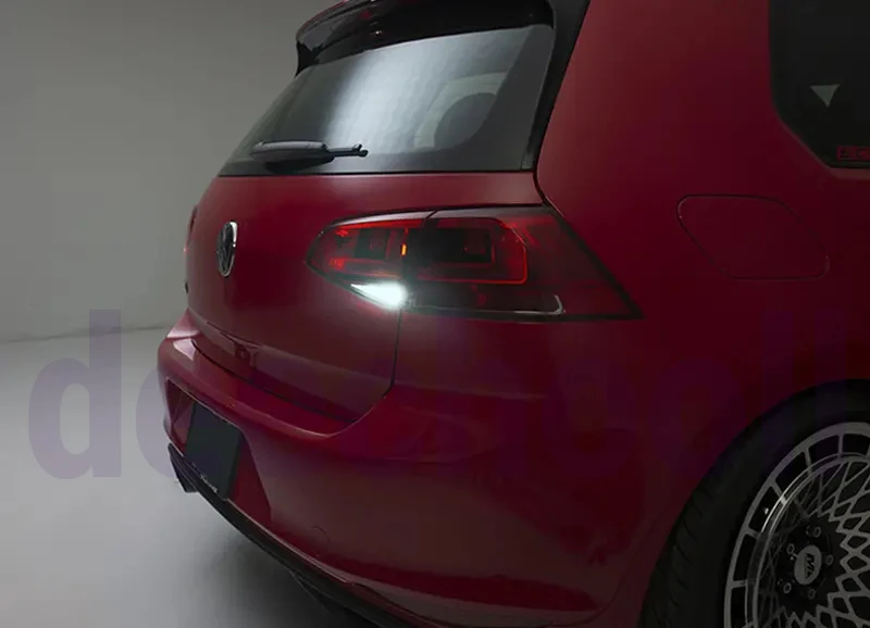 Лампы заднего хода и номерного знака Canbus Pure White для Volkswagen VW Golf 7 MK7 MKVII LED Exterior Kit.