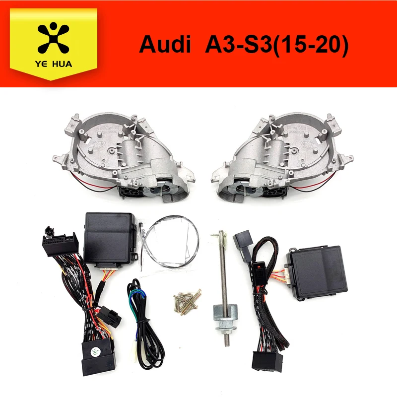 

For Audi A3 15-20 Exterior Mirror Folding Kit Automatic Side Mirrors Rearview Actuator Motors Power Side View Mirrors