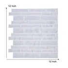 Серые Мраморные самоклеящиеся плитки для очистки и приклеивания, удаляемые кухонные самоклеящиеся обои для декора домов на колесах