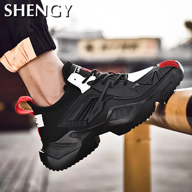 Брендовая модная повседневная обувь Мужская Удобная мужская Уличные кроссовки