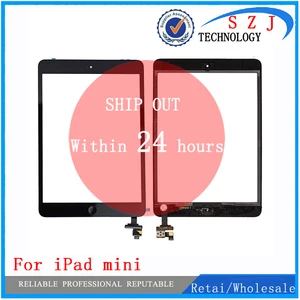 Для iPad Mini 2 1 сенсорный экран дигитайзер с кнопкой Home для iPad Mini1 A1432 A1454 A1455 ipad Mini2 A1489 A1490 A1491 стекло