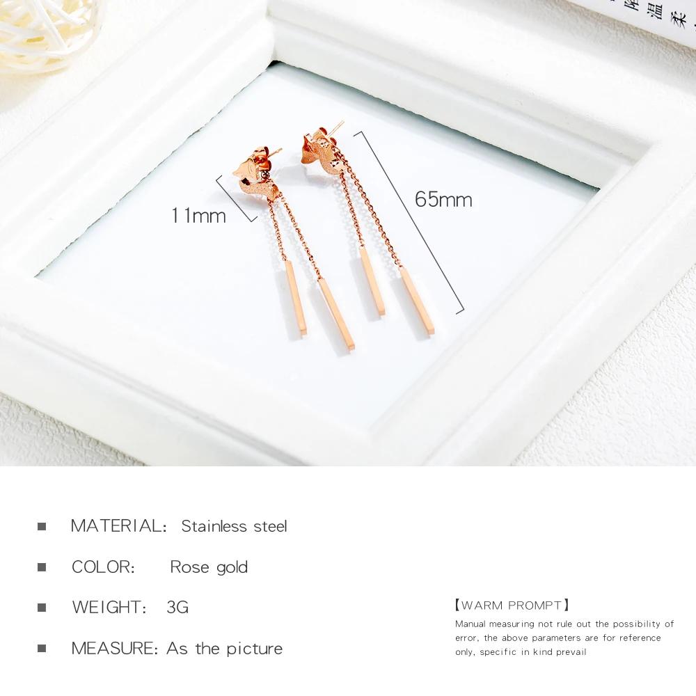 Оптовая продажа серьги-гвоздики из нержавеющей стали китайский полиэстер