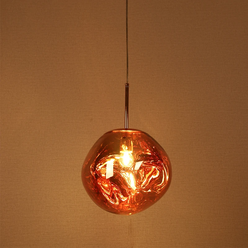 Modern Led Pendant Light Glass Globe Hanging Lamp Fixtures Indoor Lighting Lustre Luminaria Suspend Ing deco maison | Лампы и