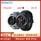 Умные часы глобальная версия Honor GS Pro, GPS, 25 дней работы от аккумулятора, экран 1,39 дюйма AMOLED, мониторинг пульса, уровня кислорода в крови