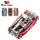 Многофункциональные инструменты для ремонта велосипеда, стальной набор 10 в 1, инструменты для велосипеда, инструменты для велосипеда