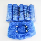 Одноразовые водонепроницаемые чехлы для обуви, 100 шт., специальная T-модель, полиэтиленовая Крышка для обуви для автоматической обувной машины, диспенсер для обуви