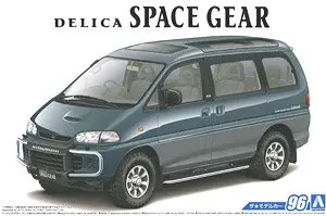 

1/24 assembly vehicle model PE8W Delica Space Gear 96 05667
