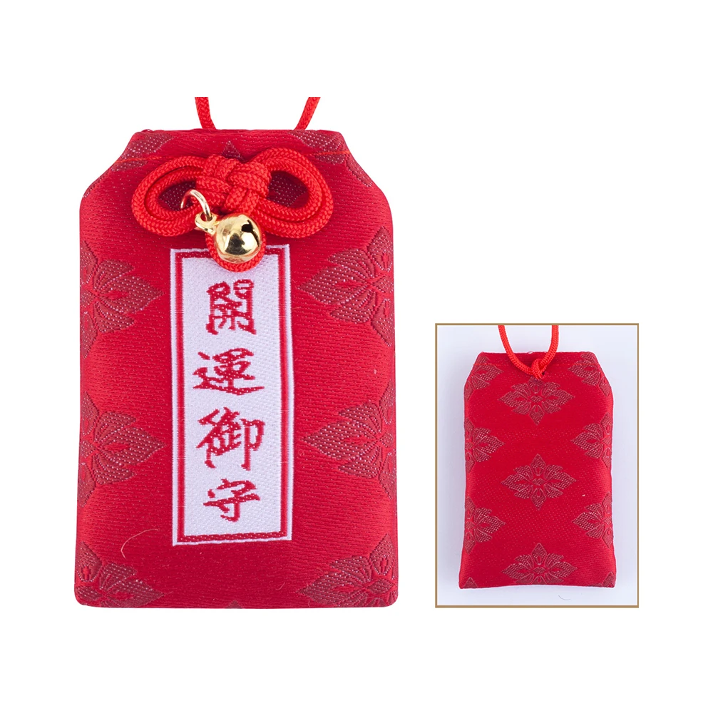 Японский омамори красный сутекина пожелание очарования любовь успех богатство