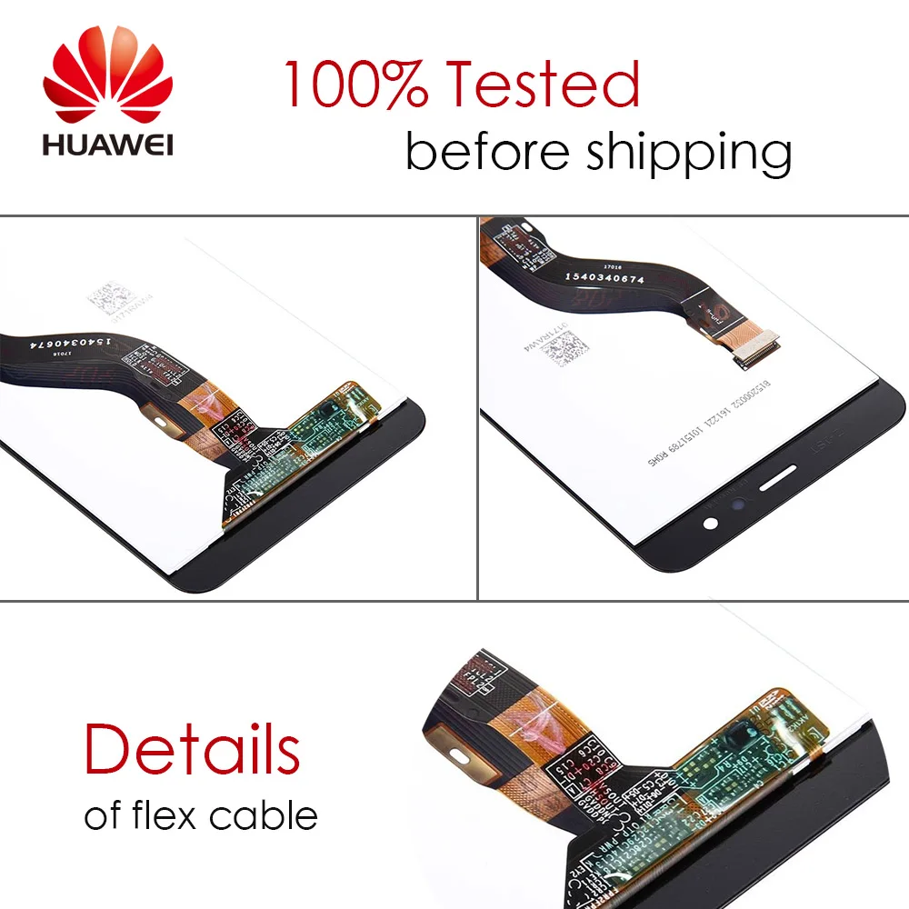 5 2 &quotOEM качество ЖК-дисплей с рамкой для HUAWEI P10 Lite Дисплей планшета Экран WAS-LX1 WAS-LX1A