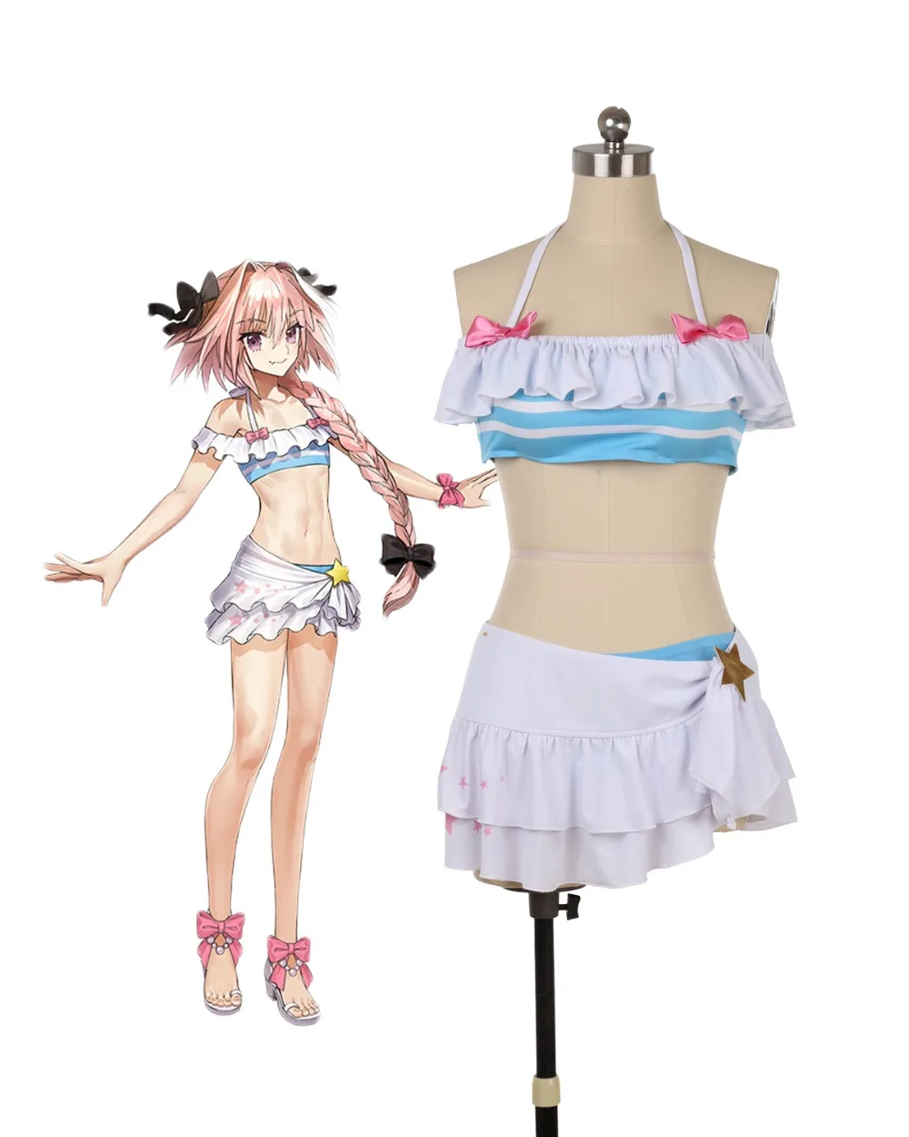 FGO Fate Extella Link Astorfo купальник косплей костюм бикини купальник|Сексуальные костюмы| |