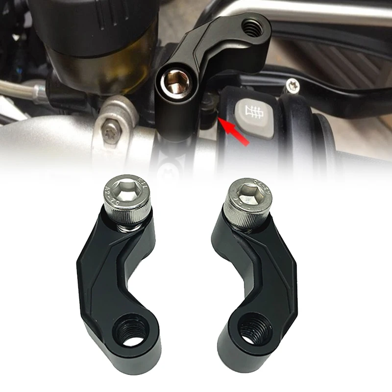 

For BMW R1200GS LC ADV R1250GS Adventure GSA R1200R R NINE T R 1200 GS F750GS Motorcycle Mirror Riser Extension Bracket Adapter
