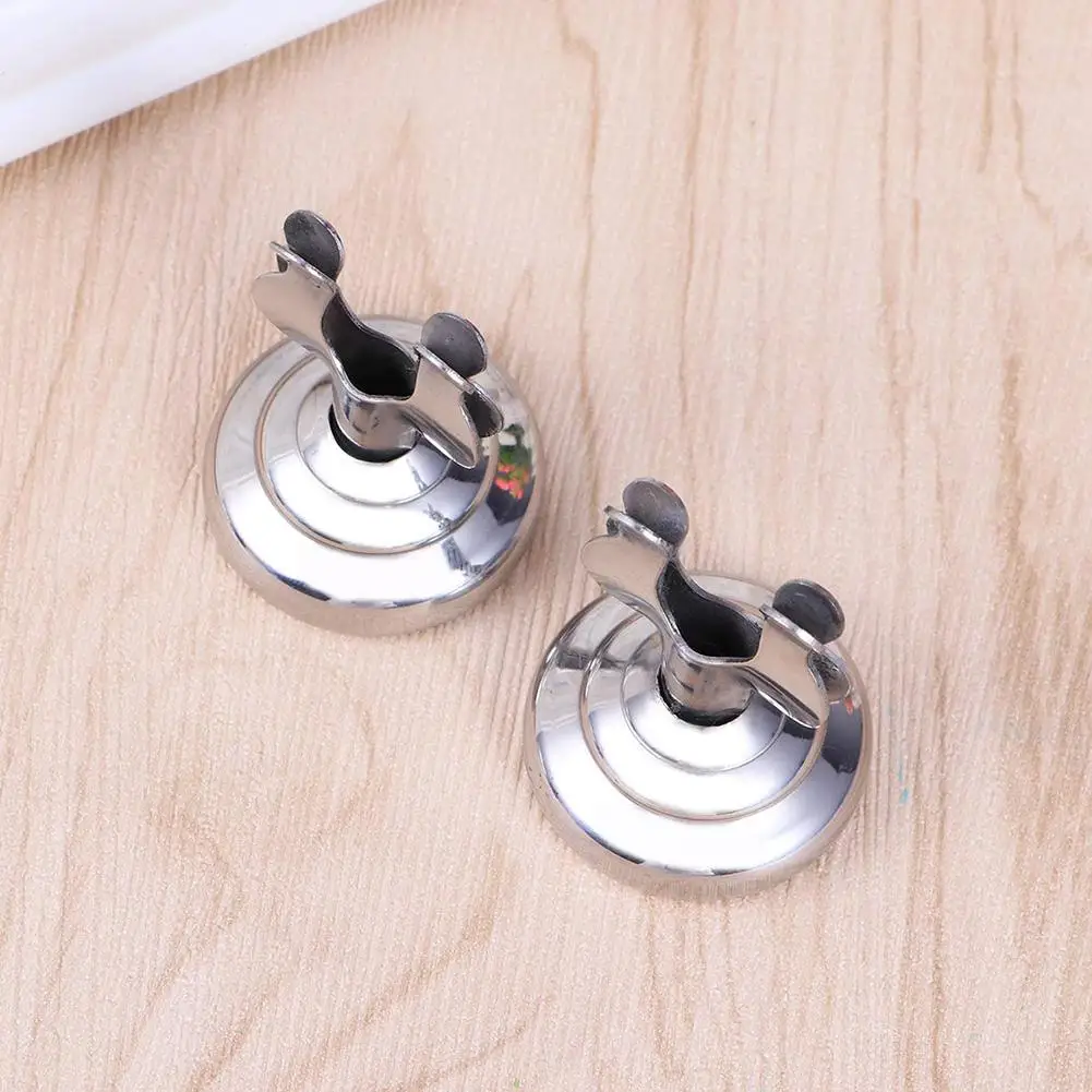 U образная Настольная мини подставка из нержавеющей стали с номером держатель