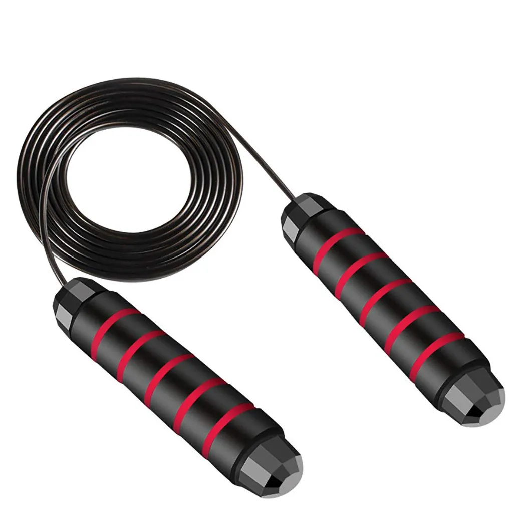 

Tangle-free Speed Skipping Rope With Ball Bearing Eva Non-slip Foam Handle Adjustable Jump Ropes Gym Fitness Exercise Equipment