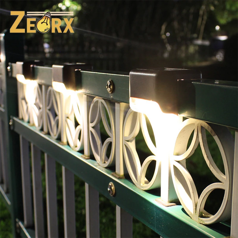 

Solar Deck Lights IP65 Waterproof Fence Lights Outdoor LED Stair Lights Step Lights for Patio, Backyard, Garden, Pool, Pathway