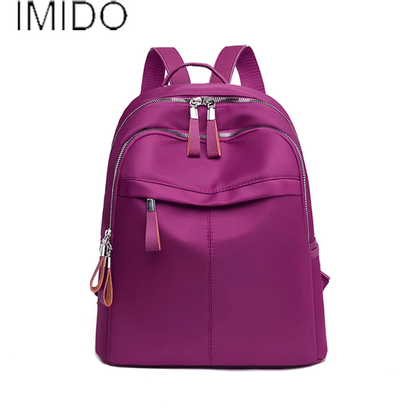 Водонепроницаемый рюкзак Оксфорд для женщин 2020 качественные школьные сумки