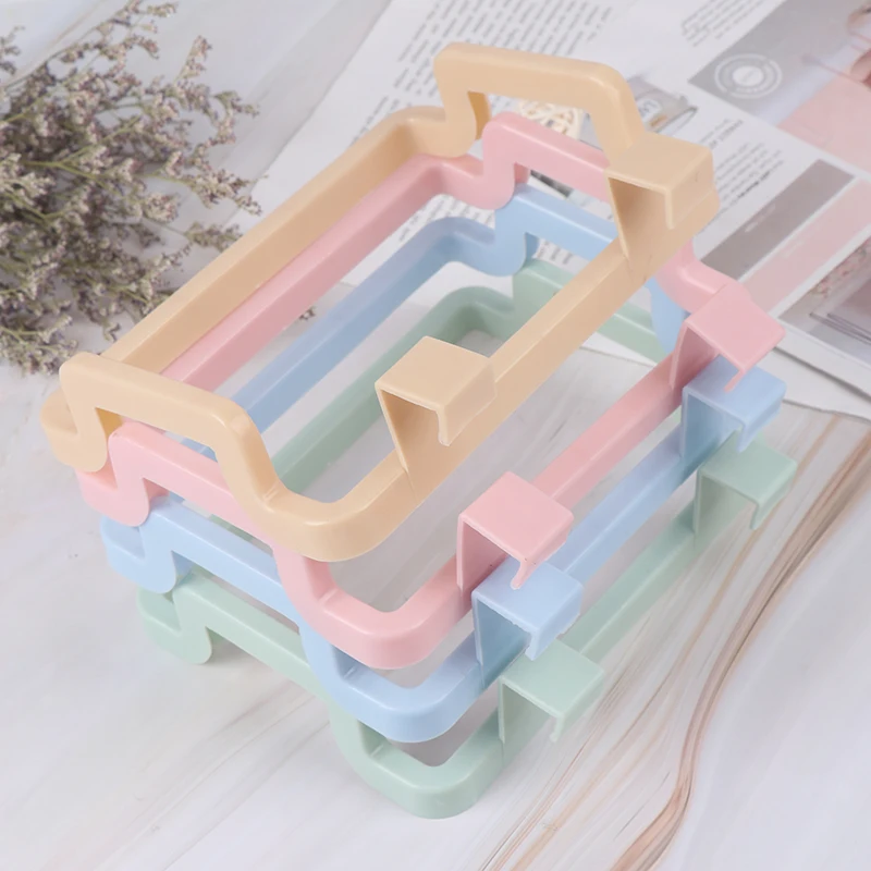 

1PC Plastic Garbage Bag Rack Portable Hanging Trash Rubbish Bag Storage Rack Holder Kitchen Gadgets Storage Rack Dropshipping