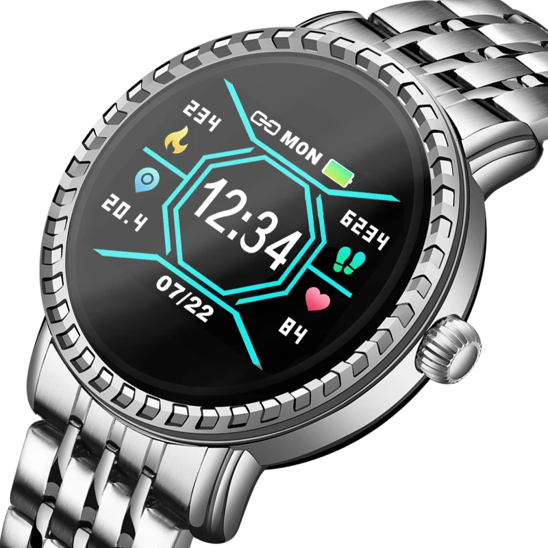 Новые умные часы для мужчин и женщин Android IOS электронные смарт-часы фитнес-трекер