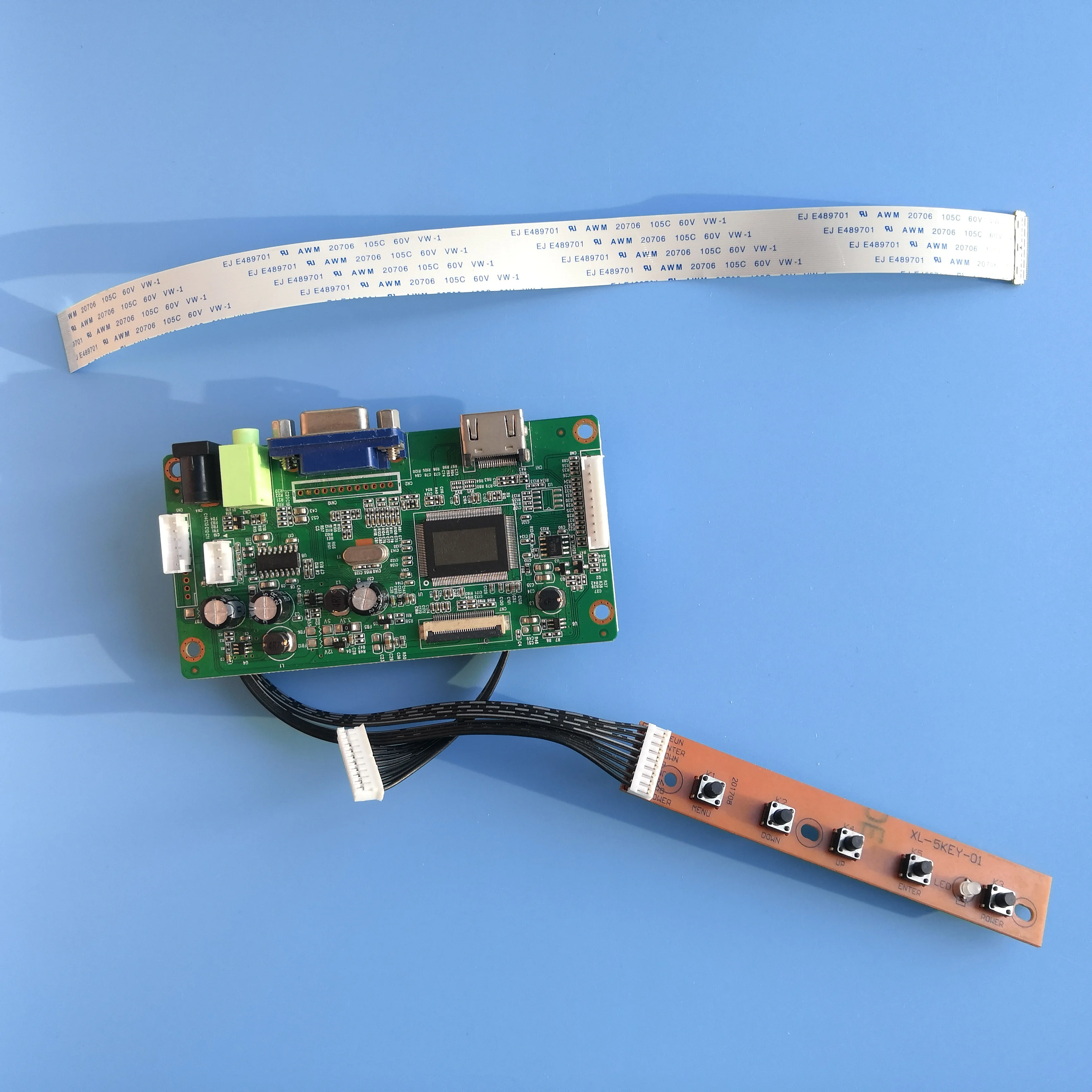 

for LP140WF6-SPB2 Controller board KIT 14" VGA DIY monitor DRIVER 1920×1080 LCD EDP 30Pin SCREEN display