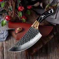 6 inch stainless high carbon manganese steel boning knife handmade kitchen knives fishing knife meat cleaver outdoor cutter tool