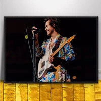 harry styles hd print modular picture canvas british singer painting poster for living room home decoration wall art framework