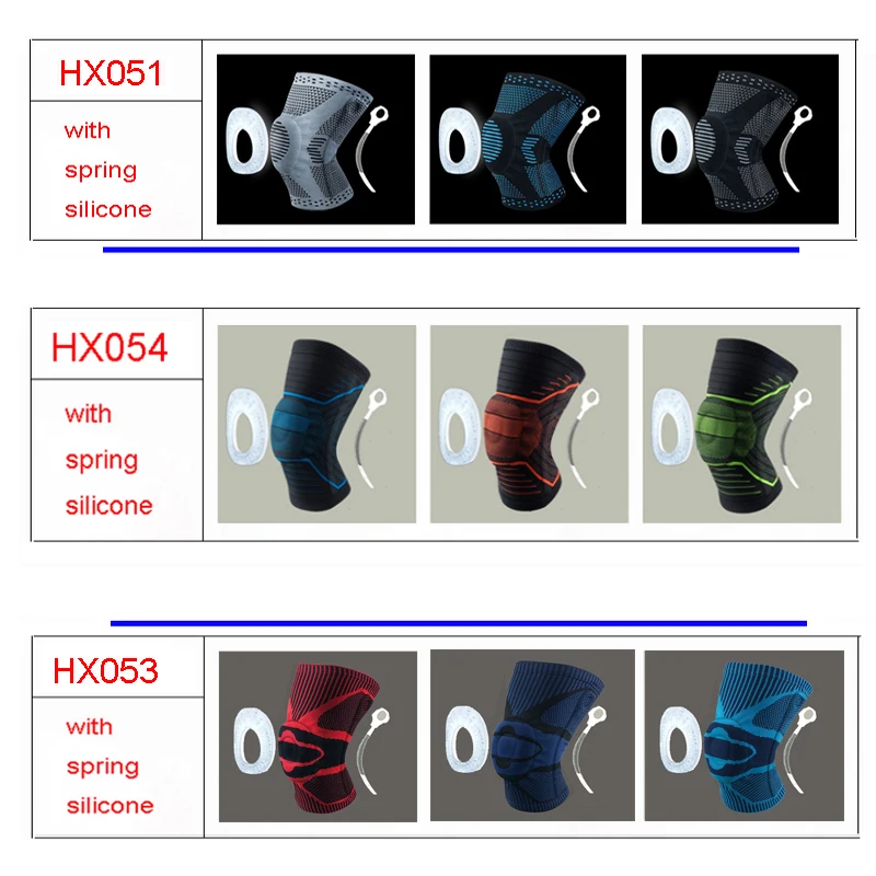 1 шт. силиконовый фиксатор колена для занятий спортом | Спорт и развлечения
