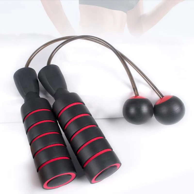 

1 шт. Беспроводная Скакалка для мячей, Спортивная и фитнес-проволока, бытовые упражнения, бытовая портативная веревка 27 см с близким шнуром