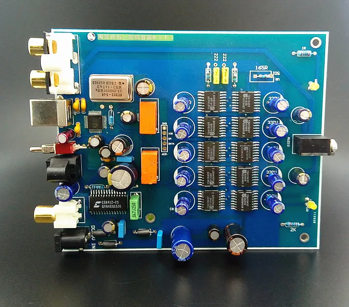 Декодер USB коаксиальный DAC декодер плата Tda1543 восемь и десять параллельных