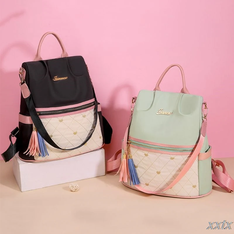 

Women Backpack Casual Oxford Rucksack Laptop Daypack Bookbag Travel Shoulder Bag