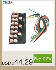 1A 2A активный эквалайзер высокий ток Bluetooth дисплей приложение 2 S-24 S BMS Li-Ion Lipo LTO Lifepo4 литиевый титановый аккумулятор балансир