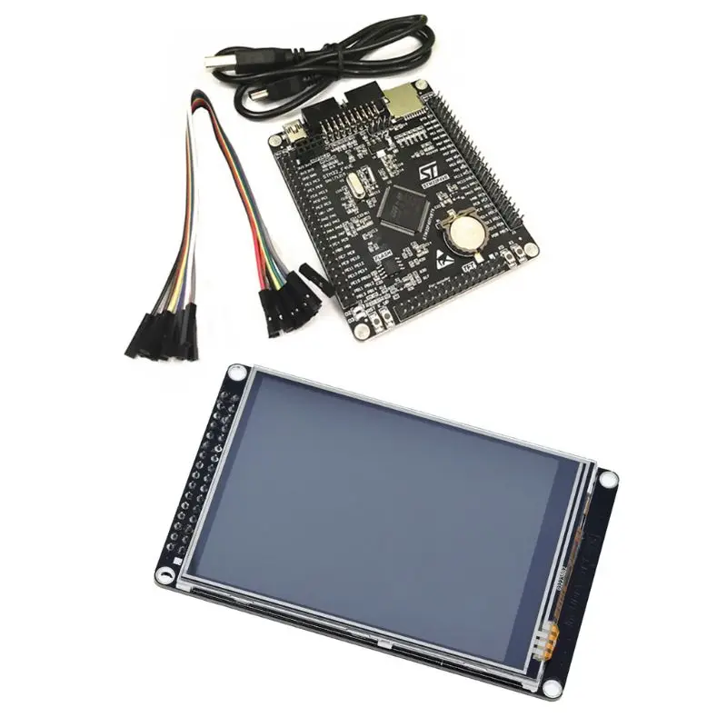 Плата разработки STM32F407VET6 компактный обучающий модуль с экраном 3 2 дюйма 32 бита MCU