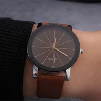 student belt couple table simple water drill micro commercial explosion quartz watch diamond mirror fashion personality trend