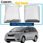 Автомобильный чехол для Toyota Sienna 1998-2020 Открытый Анти-УФ солнце снег Дождь Защита от пыли солнцезащитный козырек MPV крышка ветрозащитная