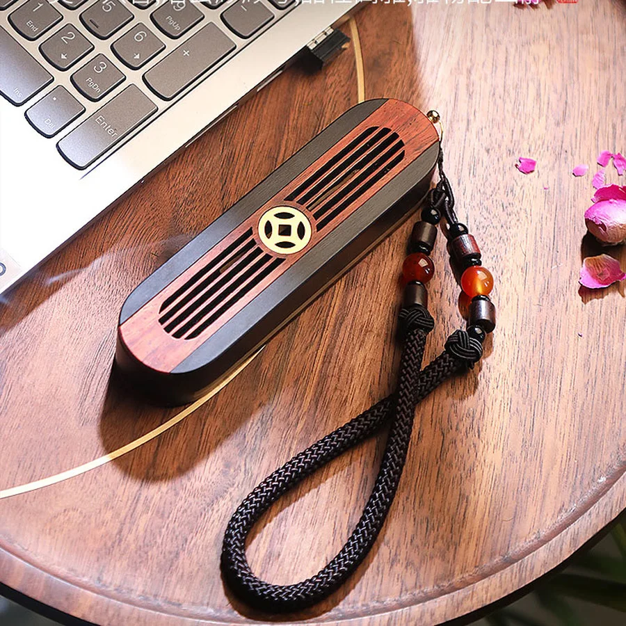 

Деревянная коробка для курильницы, маленький автомобильный держатель для курильницы, держатель для палочек, курильница для заднего расход...