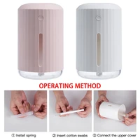 320ML Ultrasonic Mini USB Air Humidifier Aroma Essential Oil Diffuser for Home Car Fogger Anion Mist Maker with LED Night Lamp