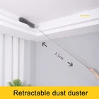 Пыльник из микрофибры, сверхдлинный гибкий Телескопический пылесос, щетка для чистки автомобиля, потолочный вентилятор для крыши, шкаф, очистка