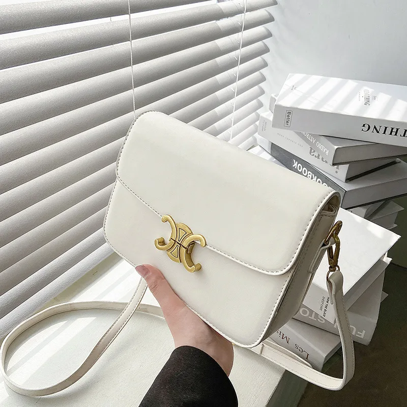 

2021 new fashion tofu bag Joker slung small square bag net red retro handbag designer bag purses and handbags purse