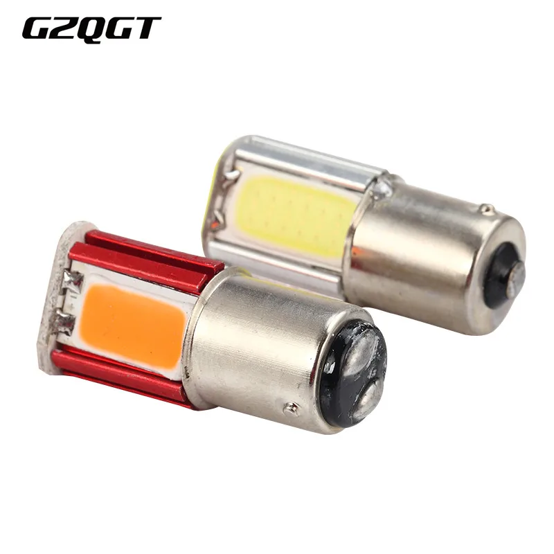 10 шт. BA15S LED 1156 P21W PY21W BAU15S 3030 35SMD лампа Canbus Free T20 7440 W21W Светодиодная для
