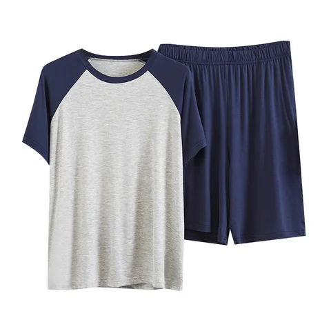 Пижамный комплект для пар, летняя Хлопковая мужская и женская пижама с коротким рукавом, повседневная домашняя одежда для влюбленных, 2021