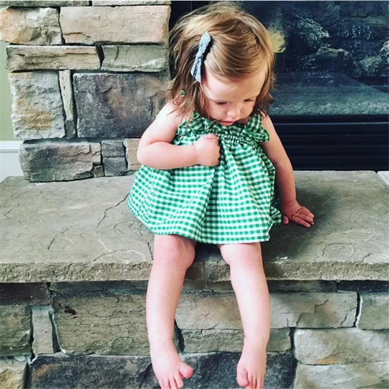 Летний комплект одежды для маленьких детей Цвет синий зеленый красный Топы в