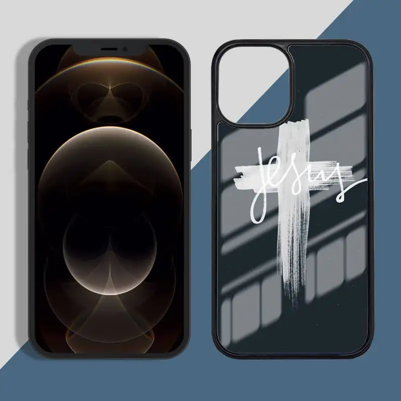 

Jesus Phone Case TPU+PC For iPhone X XR XS 11 12 mini Pro MAX 7 8 Plus