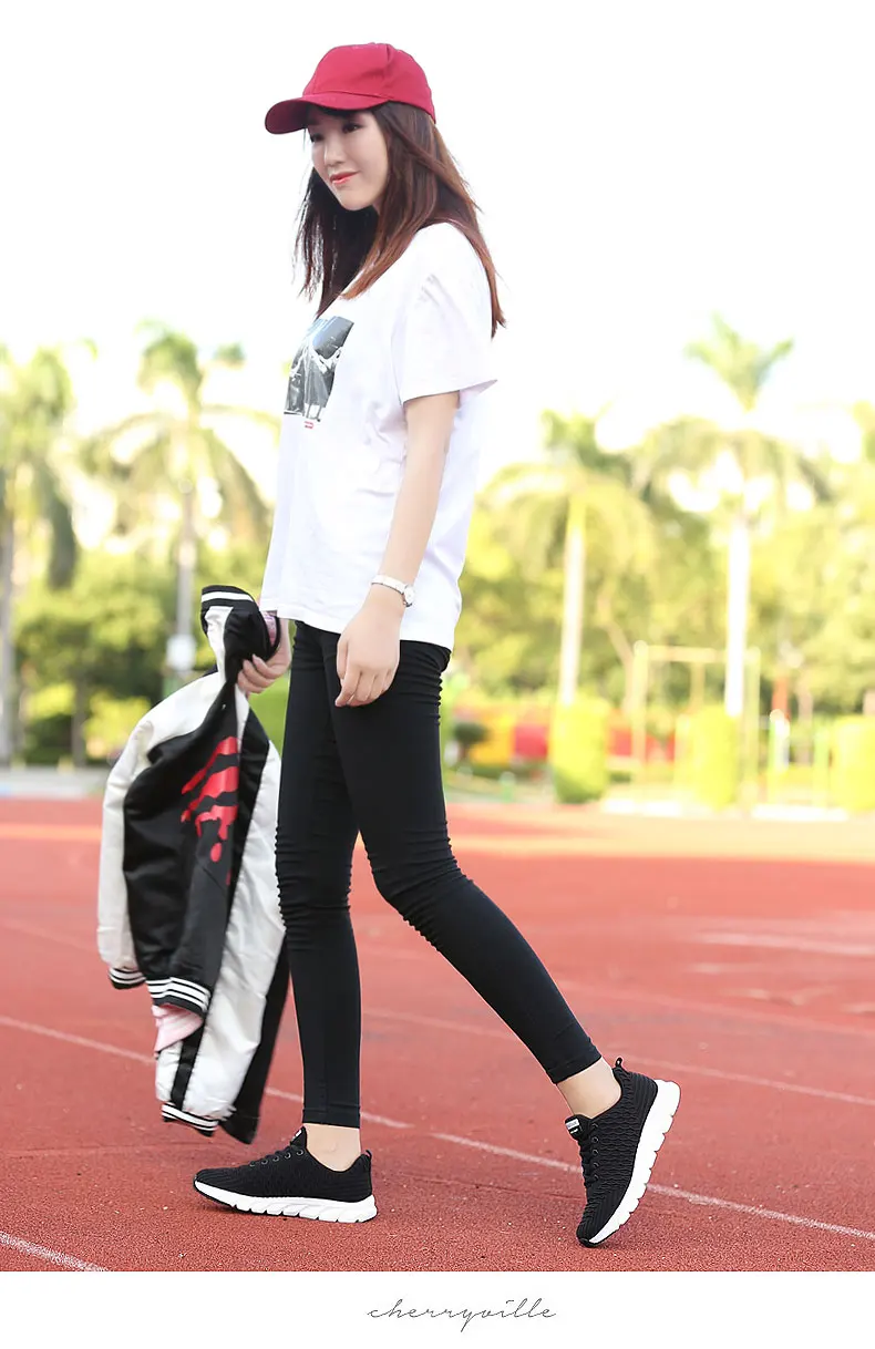 Кроссовки женские спортивные дышащие сетчатые на шнуровке спортивная обувь 35