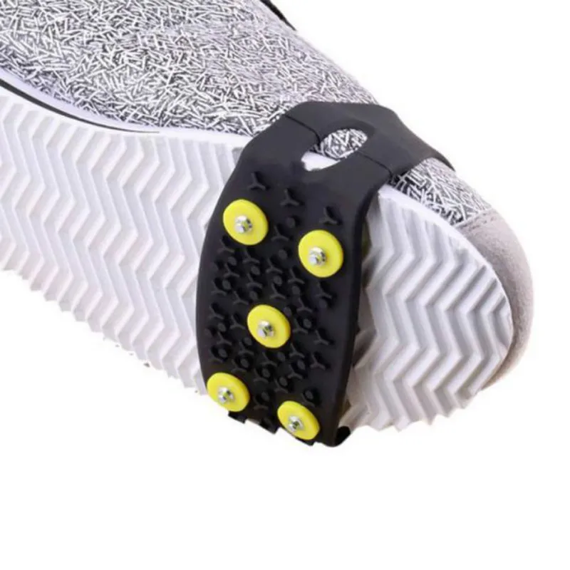 5 шипованных нескользящих ледяных шипы для льда зимние прогулочные спортивные