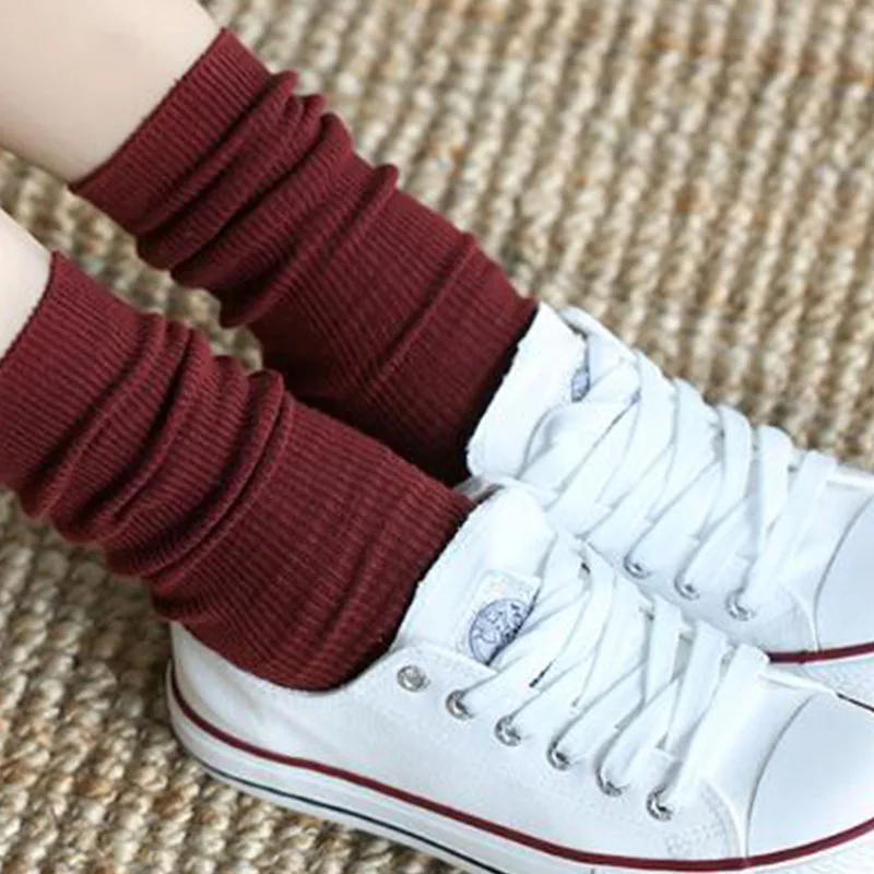 2019 носки женские весенние Новые Япония и Южная Корея серии сплошной цвет дикие