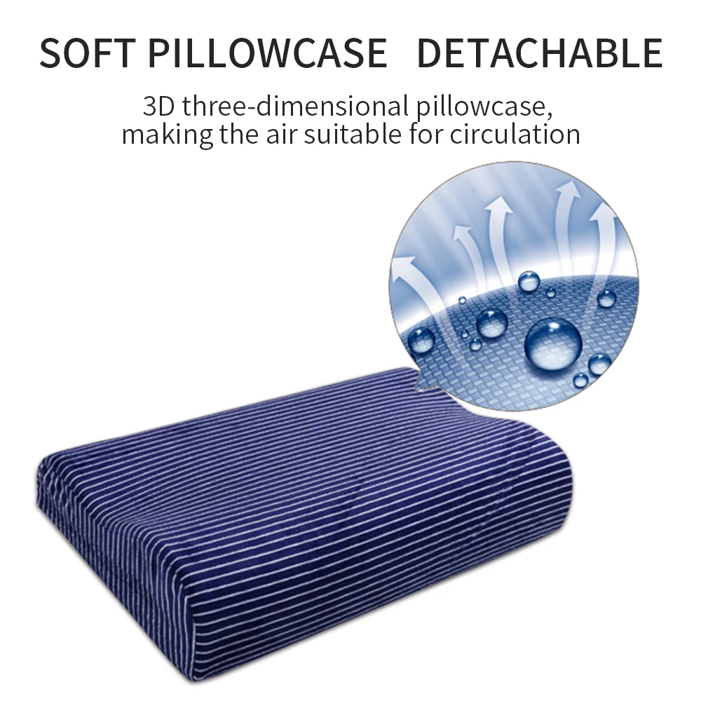 1 шт. Ортопедическая подушка из пены с памятью для шеи Подушка шейного отдела