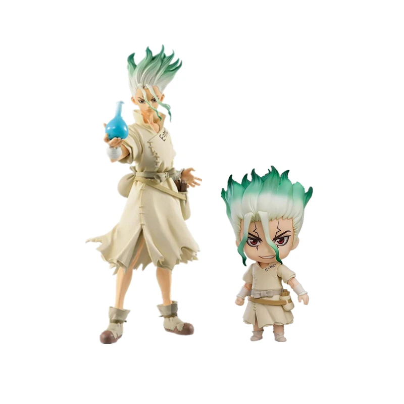

10cm Dr.STONE Anime Figure 1262# Ishigami Senkuu Action Figure Dr.STONE Senkuu Ishigami Figurine Collectible Model Doll Toys