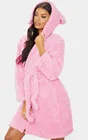 Женский банный халат, ночная рубашка, плотный теплый халат, зимняя Пижама унисекс из плюша в виде единорога, розовая Милая фланелевая банная одежда с животными для взрослых, одежда для сна