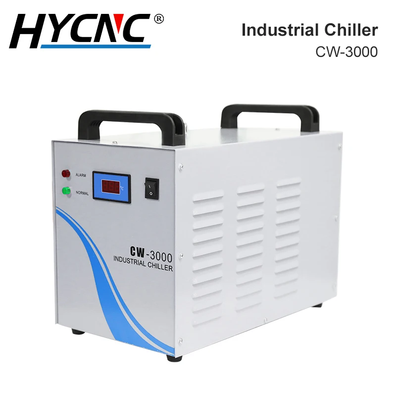 Промышленный охладитель CW3000 CNC циркуляция охлаждающей воды шпинделя CO2 волоконно